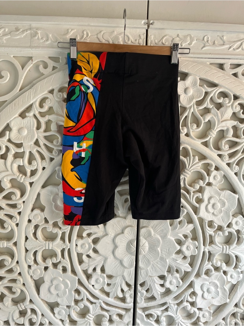 Adidas Originals Rich Mnisi Bike Shorts Leggings NWT Colorful Print XS - Picture 3 of 7